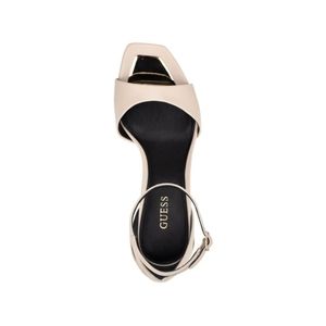 Guess Women's Divine Dress Sandals, Size 7M, Cream, New